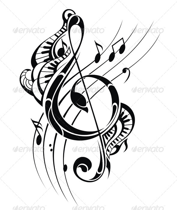 GraphicRiver Music Note Background 8730877 GraphicRiver Music Note Background 8730877