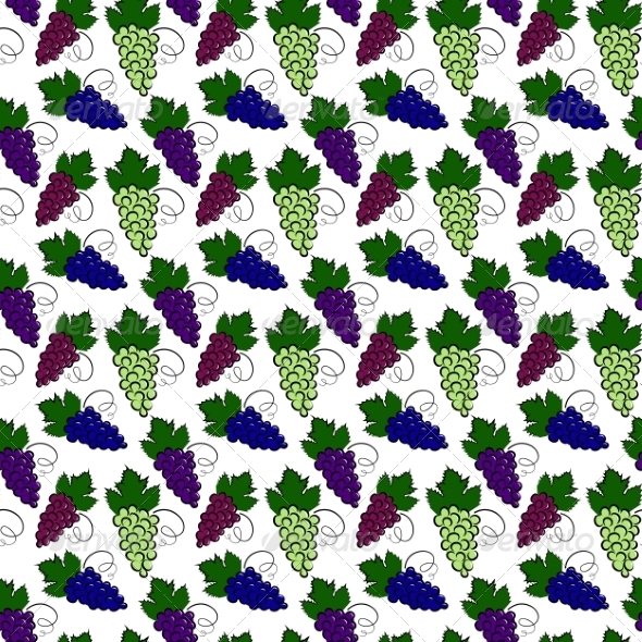 GraphicRiver Grapes Pattern 8731513 GraphicRiver Grapes Pattern 8731513