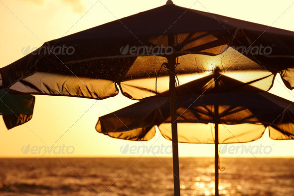 Sunset at the beach. Crete. Greece (Misc) Photo Download