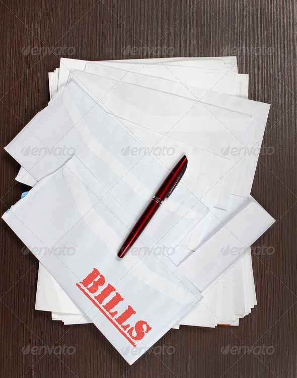 Bills pile (Misc) Photo Download