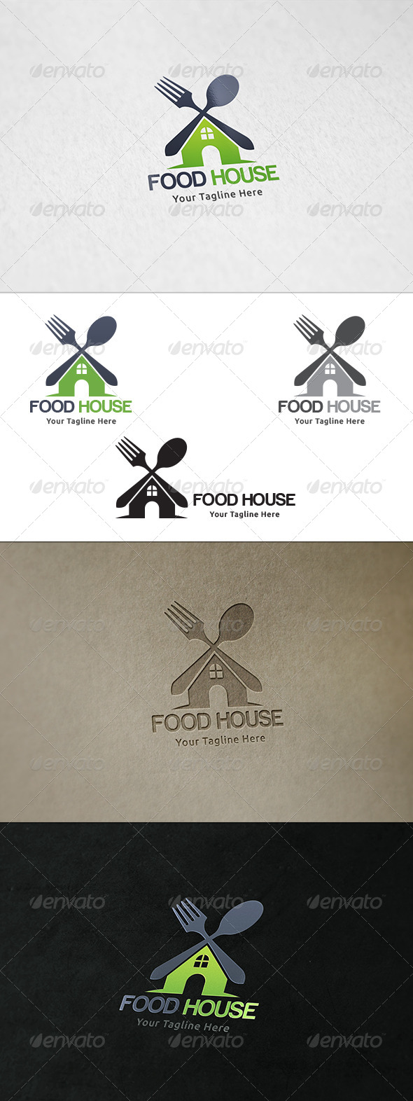 Food House - Logo Template