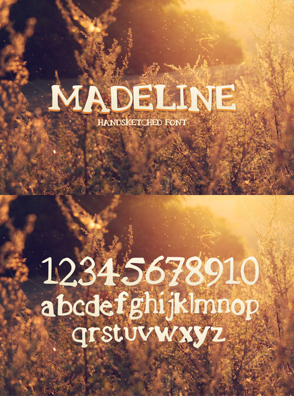 GraphicRiver Madeline Handsketched Font 8733733 GraphicRiver Madeline Handsketched Font 8733733
