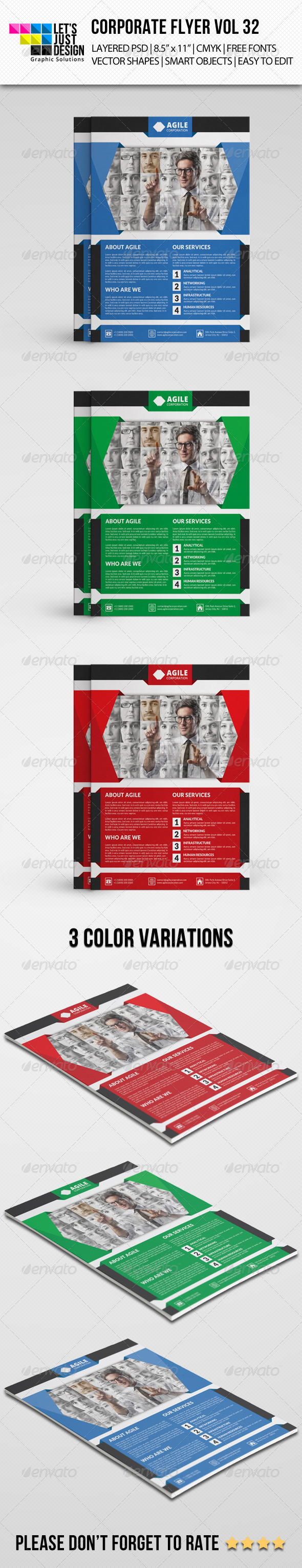 GraphicRiver Corporate Flyer Template Vol 32 8734165 GraphicRiver Corporate Flyer Template Vol 32 8734165