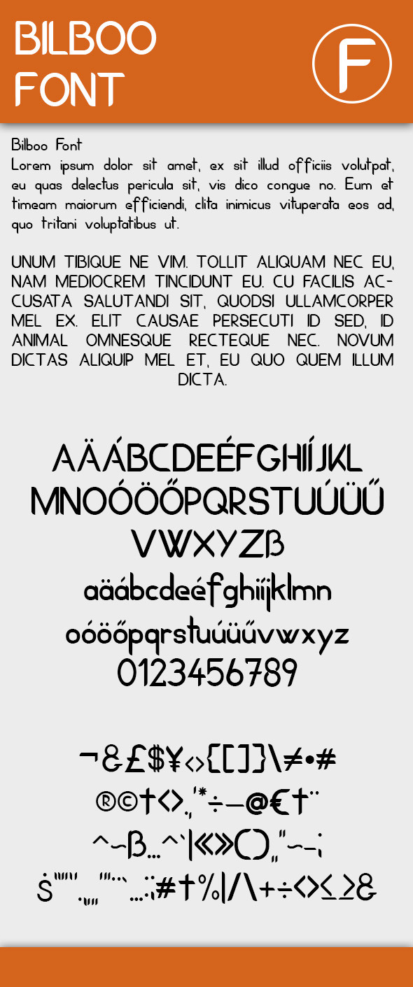 GraphicRiver Bilboo Font 8737030 GraphicRiver Bilboo Font 8737030