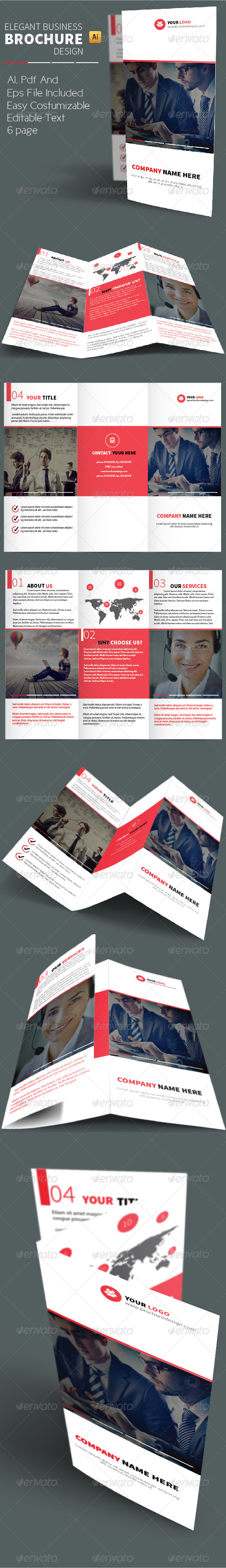 GraphicRiver Elegant Business Brochure Design 8737707 GraphicRiver Elegant Business Brochure Design 8737707