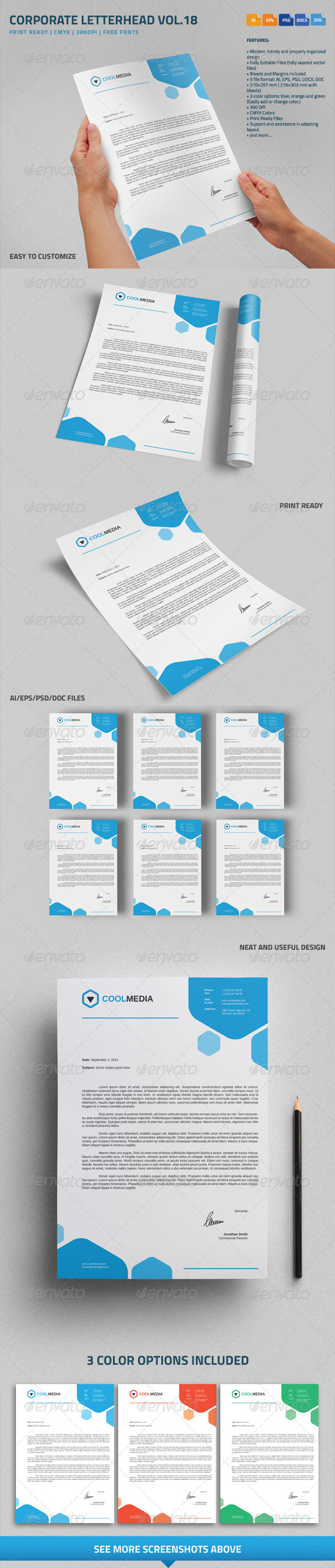 GraphicRiver Corporate Letterhead Vol.18 with MS Word DOC DOCX 8738170 GraphicRiver Corporate Letterhead Vol.18 with MS Word DOC DOCX 8738170