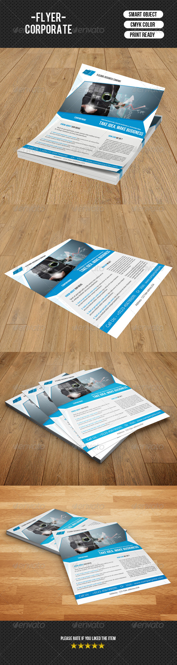 GraphicRiver Creative Business Flyer-V121 8738204 GraphicRiver Creative Business Flyer-V121 8738204