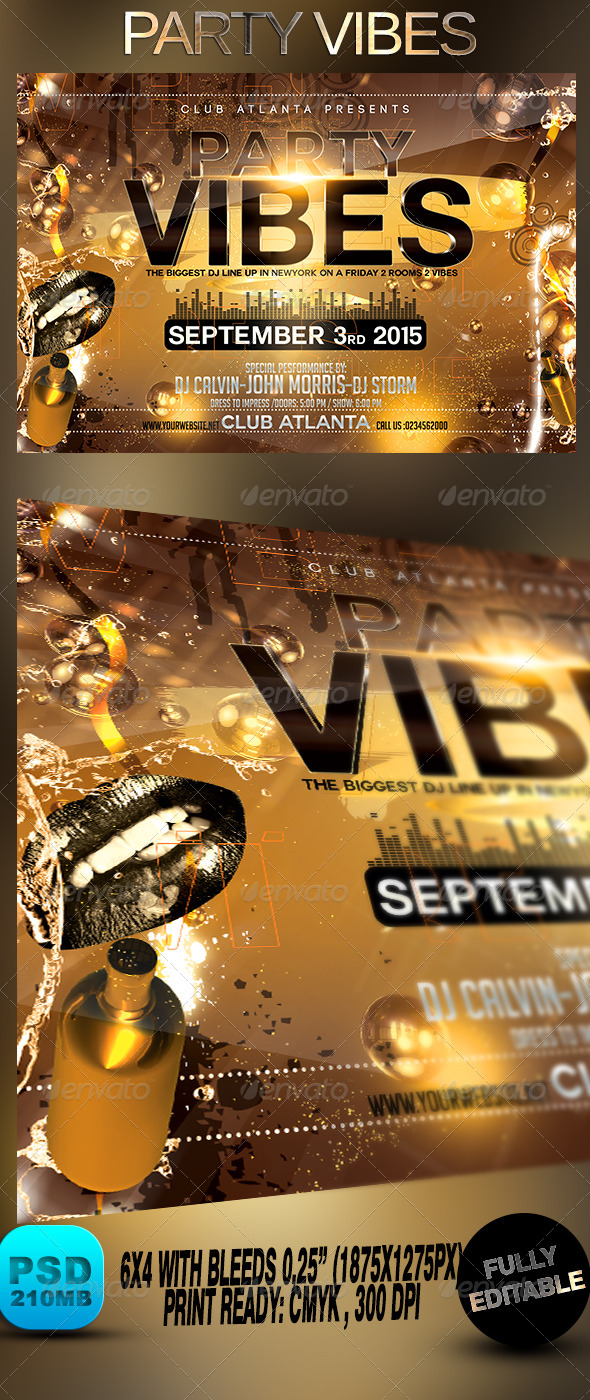 GraphicRiver Party Vibes 8738782 GraphicRiver Party Vibes 8738782