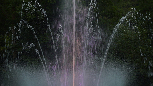 Colorful Fountain Colorful Fountain