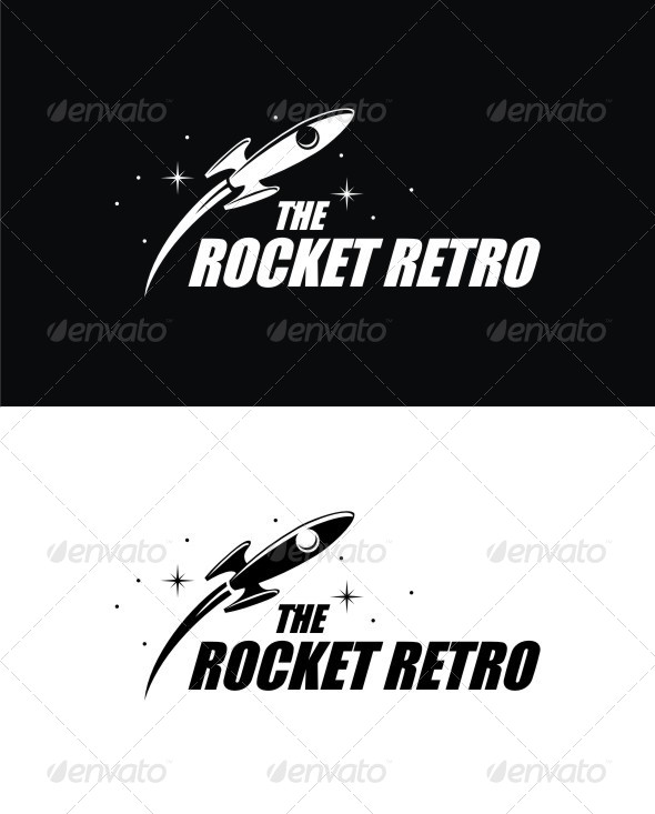 The Rocket Retro (Logo Templates)