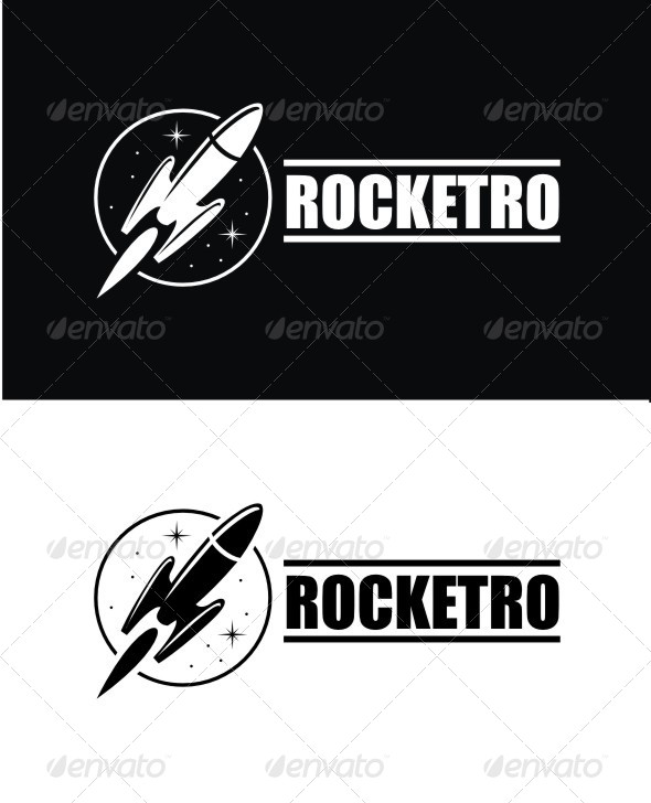 Rocketro Logo (Logo Templates)