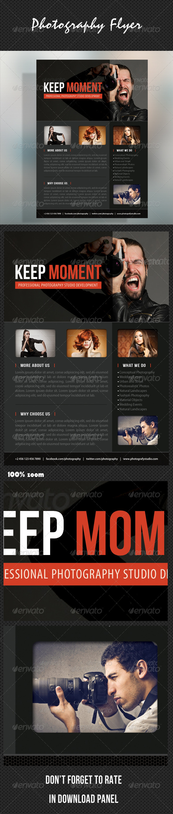 GraphicRiver Photograph Product Multipurpose Flyer 09 8744256 GraphicRiver Photograph Product Multipurpose Flyer 09 8744256