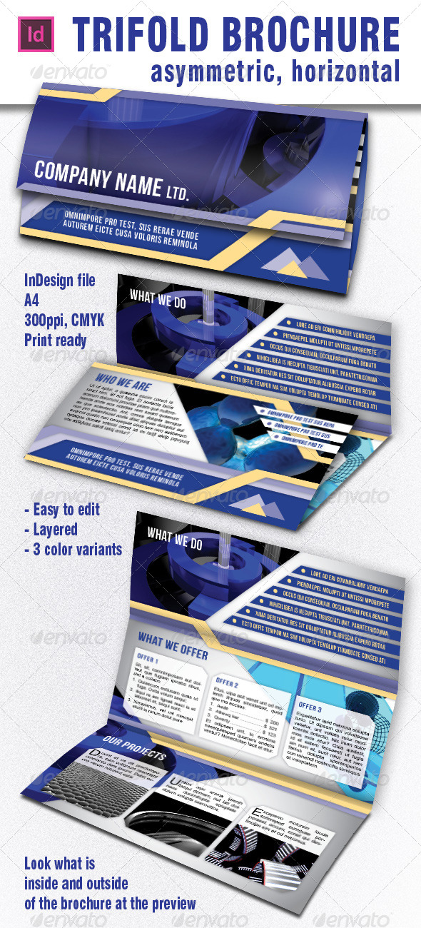 GraphicRiver Asymmetric Trifold Brochure Horizontal 8724661 GraphicRiver Asymmetric Trifold Brochure Horizontal 8724661