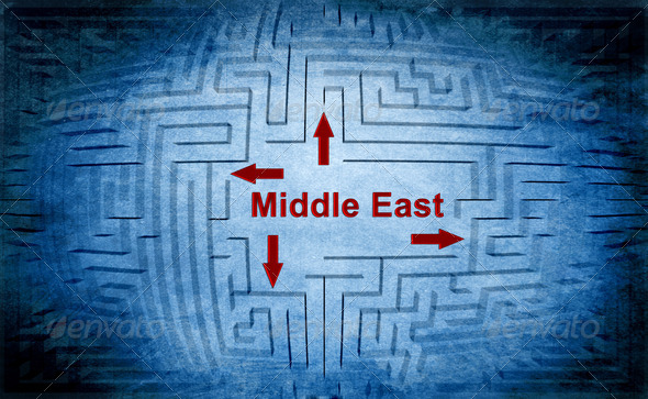 Middle east maze concept (Misc) Photo Download