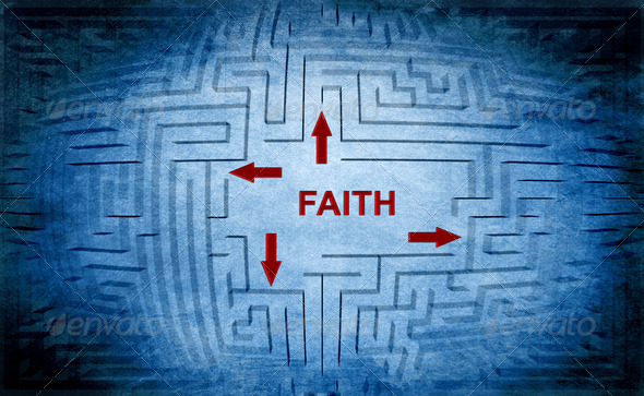 Faith maze concept (Misc) Photo Download