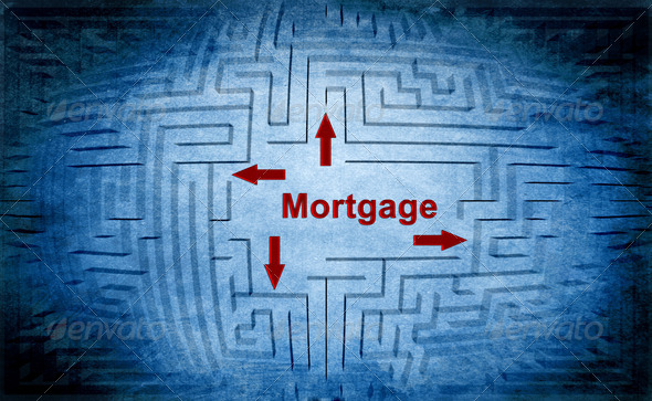 Mortgage maze concept (Misc) Photo Download