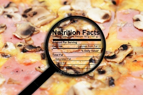 Pizza nutrition facts (Misc) Photo Download