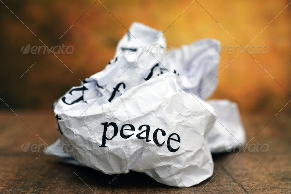 Broken peace concept (Misc) Photo Download