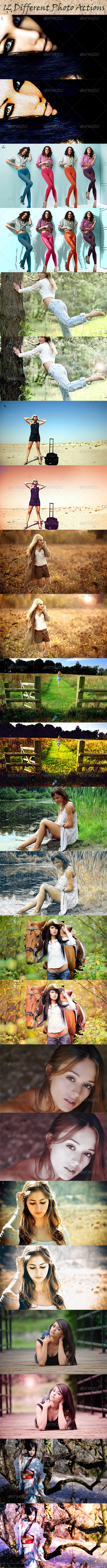 GraphicRiver 12 Different Photo Actions 8746023 GraphicRiver 12 Different Photo Actions 8746023