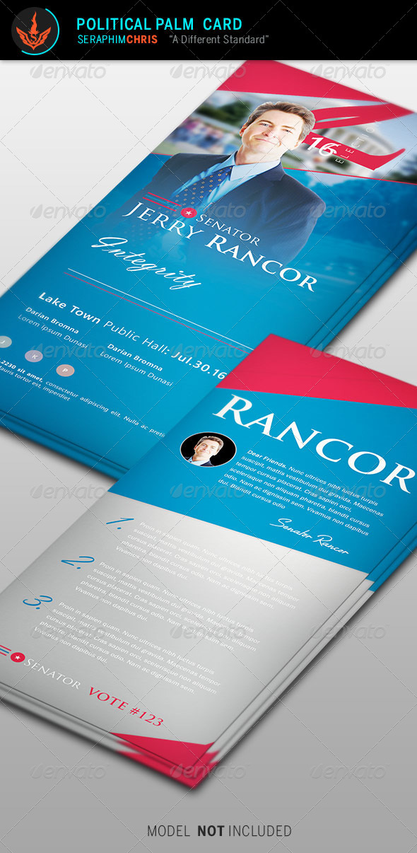 GraphicRiver Political Election Palm Card Template 8746033 GraphicRiver Political Election Palm Card Template 8746033