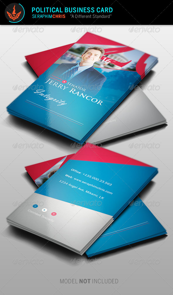 GraphicRiver Political Election Business Card Template 8746118 GraphicRiver Political Election Business Card Template 8746118