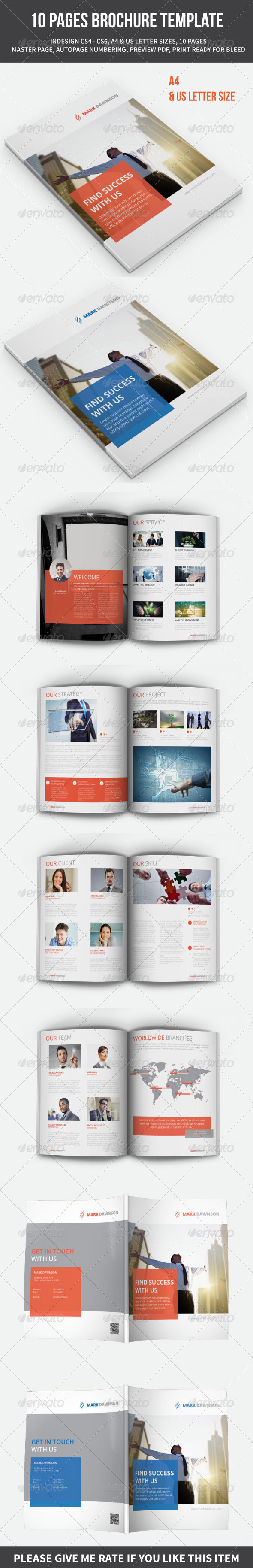 GraphicRiver 10 PAGES BROCHURE TEMPLATE 8739230 GraphicRiver 10 PAGES BROCHURE TEMPLATE 8739230