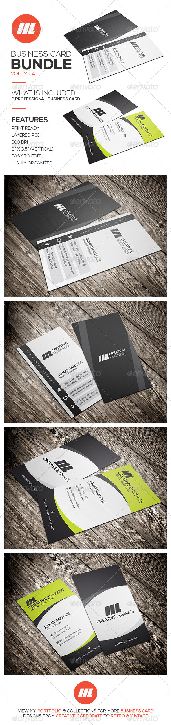 GraphicRiver Business Card Bundle Vol 4 8747004 GraphicRiver Business Card Bundle Vol 4 8747004