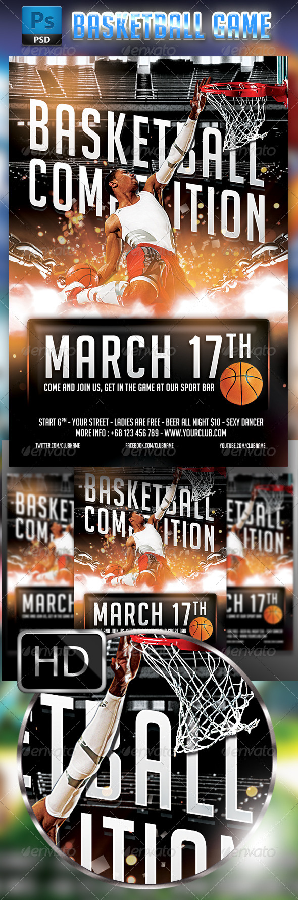 GraphicRiver BasketBall 8750515 GraphicRiver BasketBall 8750515