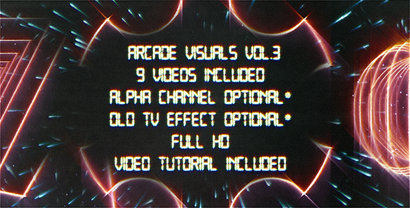 Retro Arcade Visuals Vol.3 Retro Arcade Visuals Vol.3
