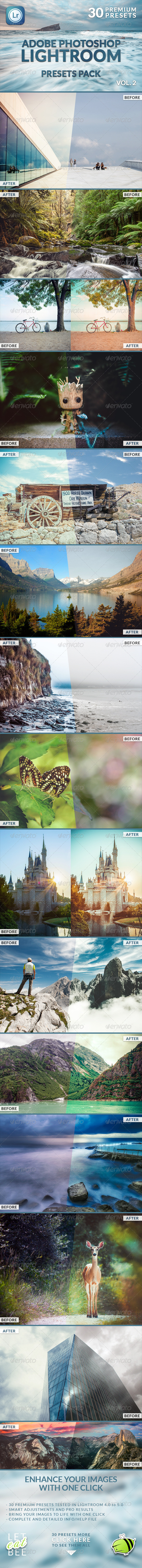 GraphicRiver 30 Premium Lightroom Presets Vol 2 8750901 GraphicRiver 30 Premium Lightroom Presets Vol 2 8750901