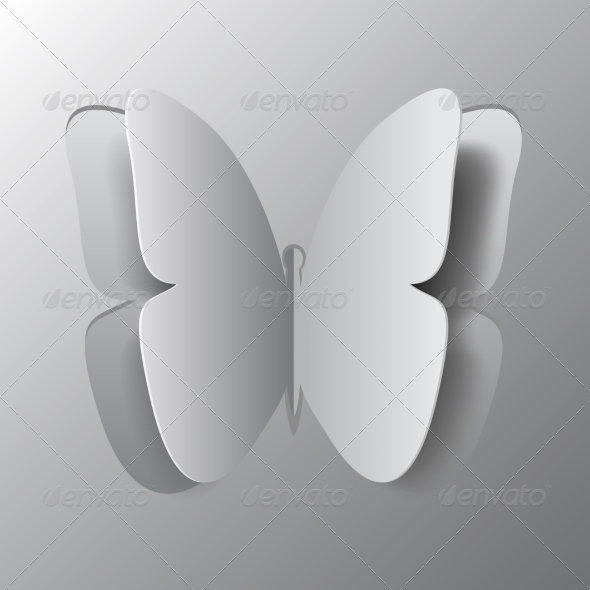 GraphicRiver Concept of Origami Butterfly Cut the Paper 8751748 GraphicRiver Concept of Origami Butterfly Cut the Paper 8751748
