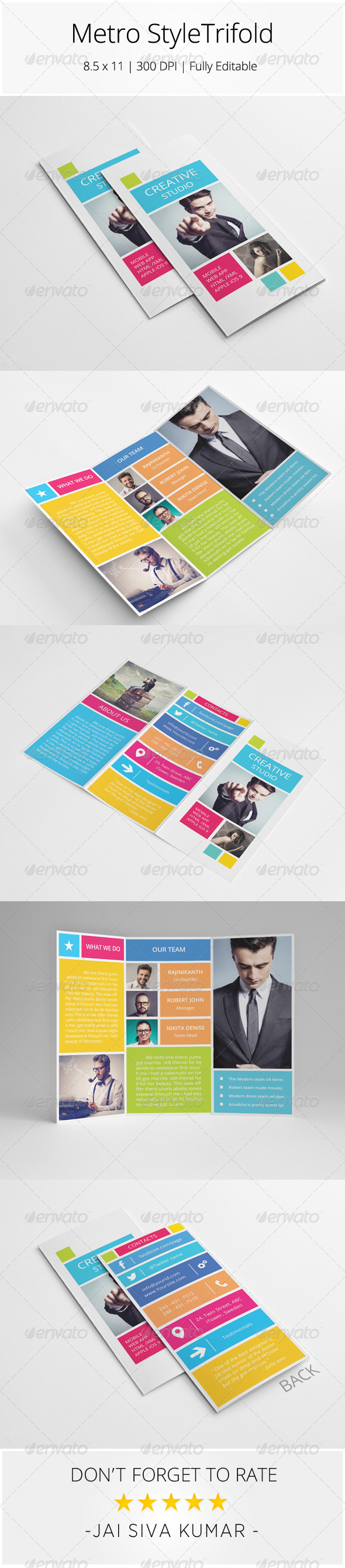 GraphicRiver Metro Style Trifold Brochure 8751768 GraphicRiver Metro Style Trifold Brochure 8751768