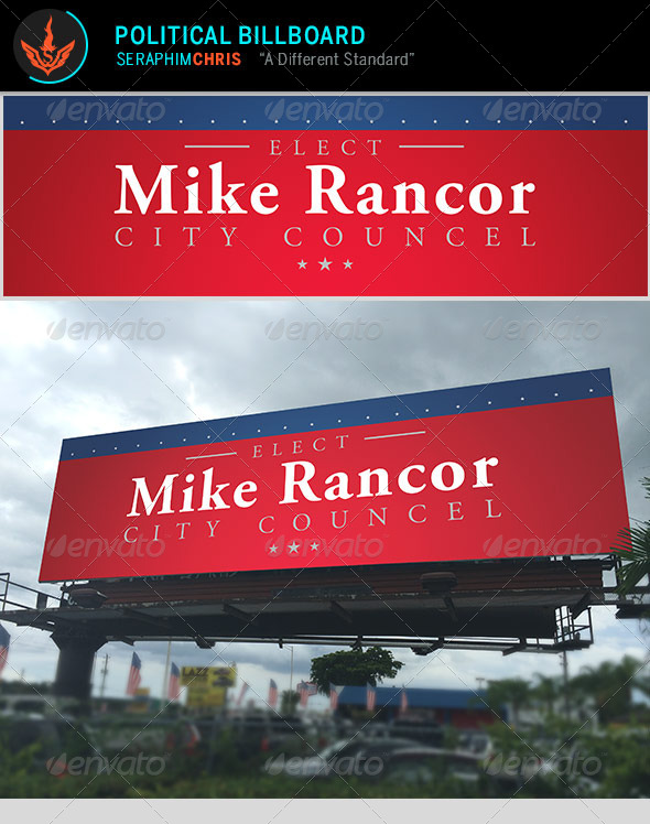 GraphicRiver Political Billboard Template 8745629 GraphicRiver Political Billboard Template 8745629