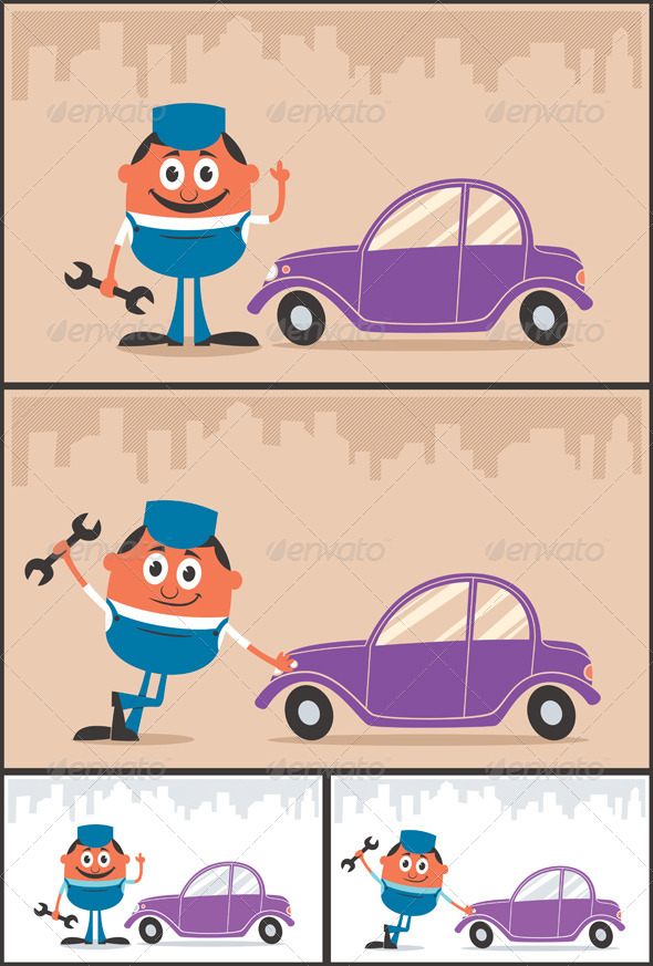 GraphicRiver Auto Mechanic 8753634 GraphicRiver Auto Mechanic 8753634