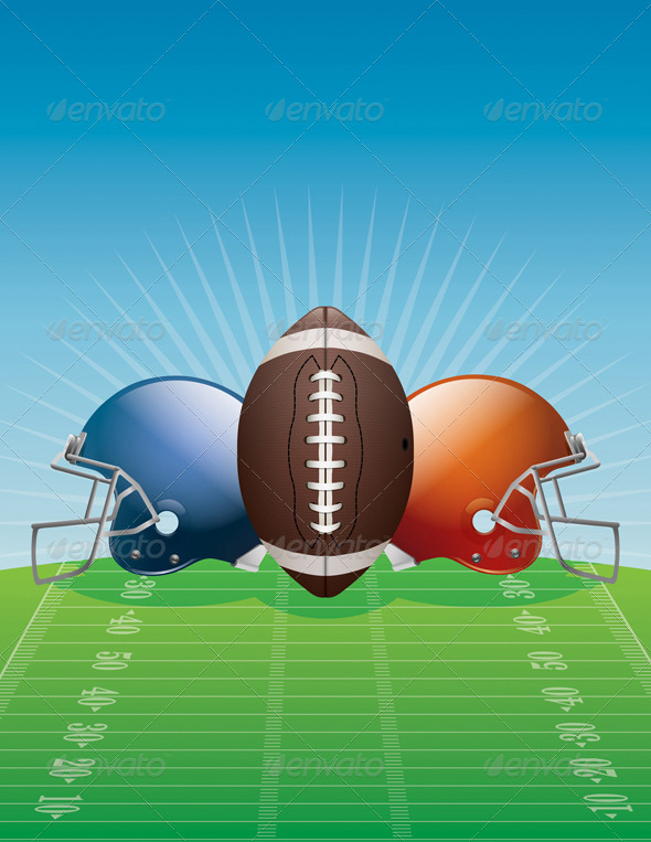 GraphicRiver Vector American Football Background Illustration 8754240 GraphicRiver Vector American Football Background Illustration 8754240
