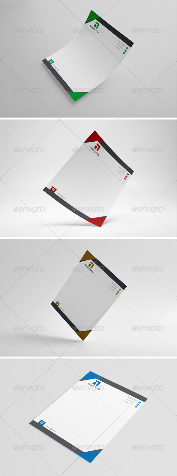 GraphicRiver Business Letterhead 8754426 GraphicRiver Business Letterhead 8754426