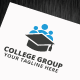 College Group Logo Template