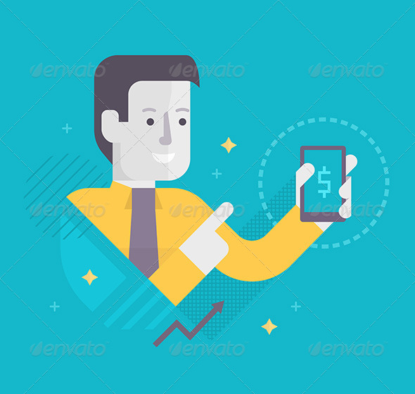 GraphicRiver Mobile Technologies in Business 8756314 GraphicRiver Mobile Technologies in Business 8756314