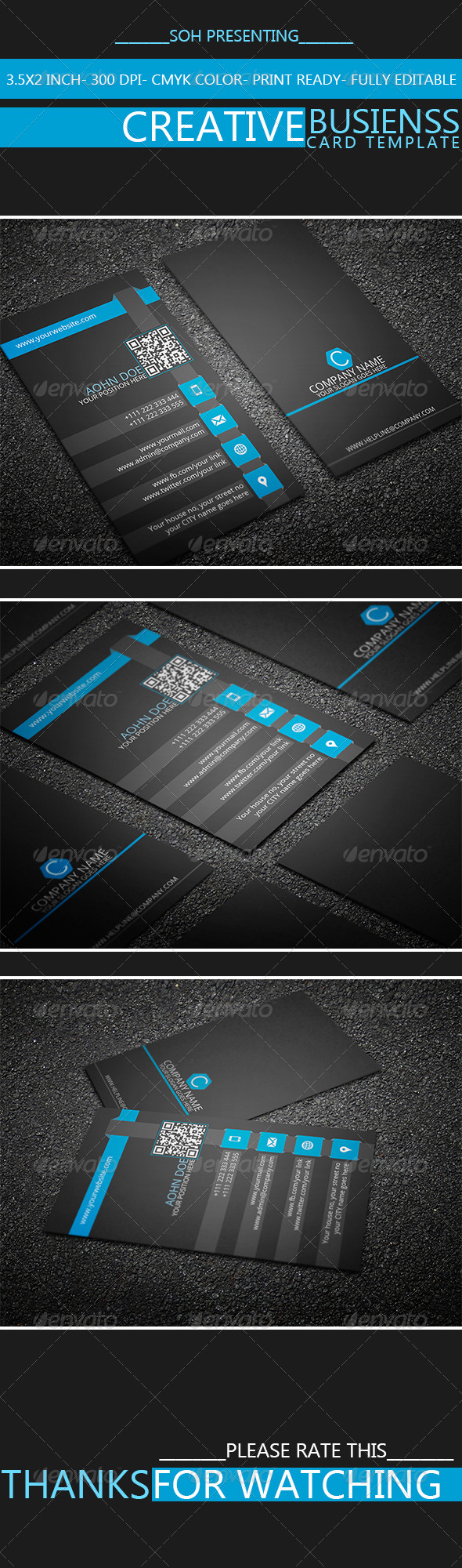 GraphicRiver Creative Business Card Template 8756347 GraphicRiver Creative Business Card Template 8756347