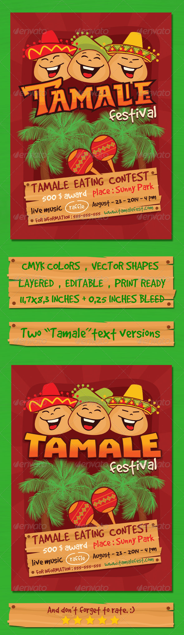 GraphicRiver Tamale Festival Flyer Template 8746289 GraphicRiver Tamale Festival Flyer Template 8746289