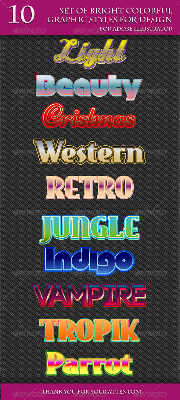 GraphicRiver Set of Bright Colorful Graphic Stylles for Design 8756659 GraphicRiver Set of Bright Colorful Graphic Stylles for Design 8756659