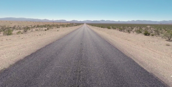 Desert Road Aerial Desert Road Aerial