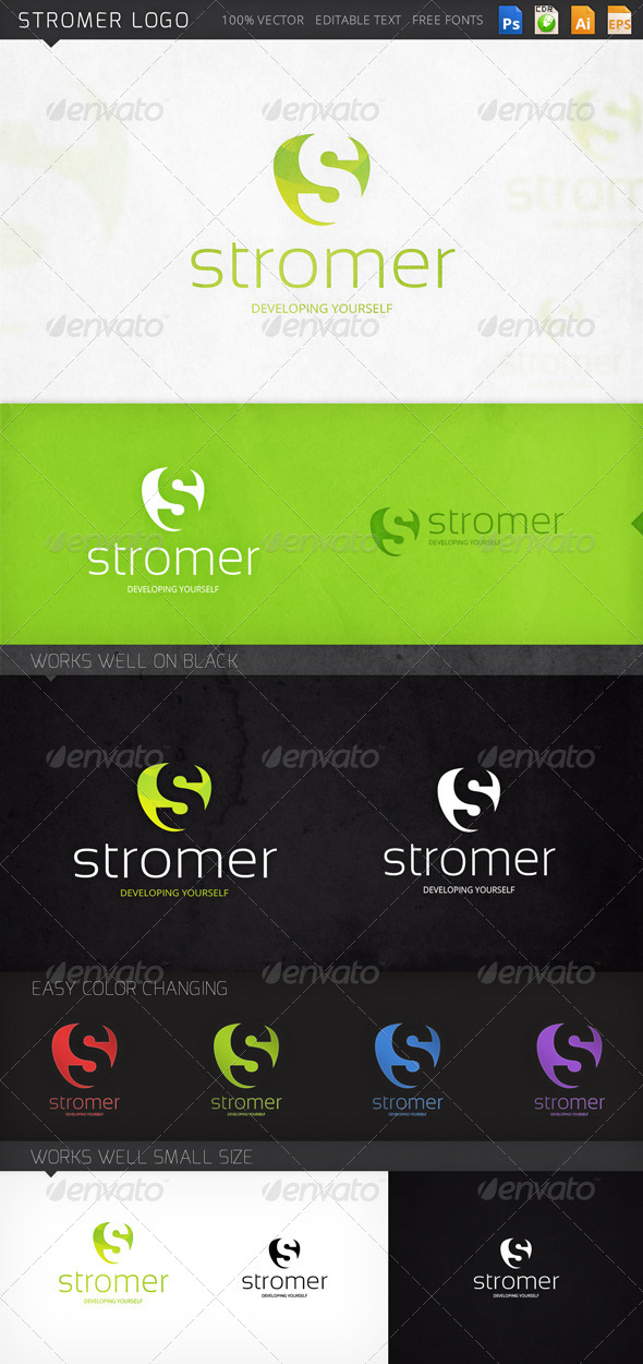 GraphicRiver Stromer Logo 8757109 GraphicRiver Stromer Logo 8757109