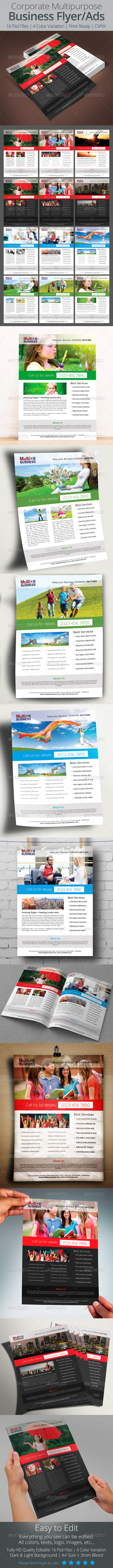 Corporate Flyer/Ad Templates (Corporate)