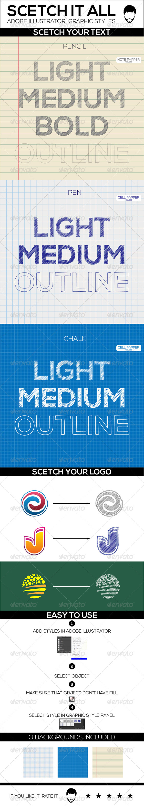 GraphicRiver Scetch It All 8747581 GraphicRiver Scetch It All 8747581
