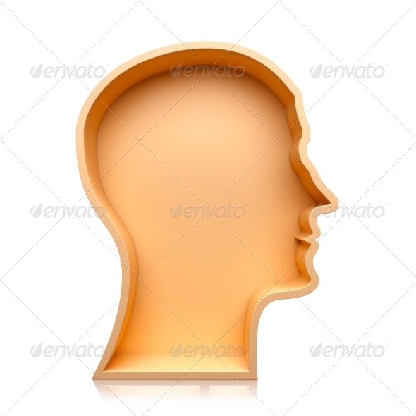GraphicRiver Head shape 3d 8761813 GraphicRiver Head shape 3d 8761813