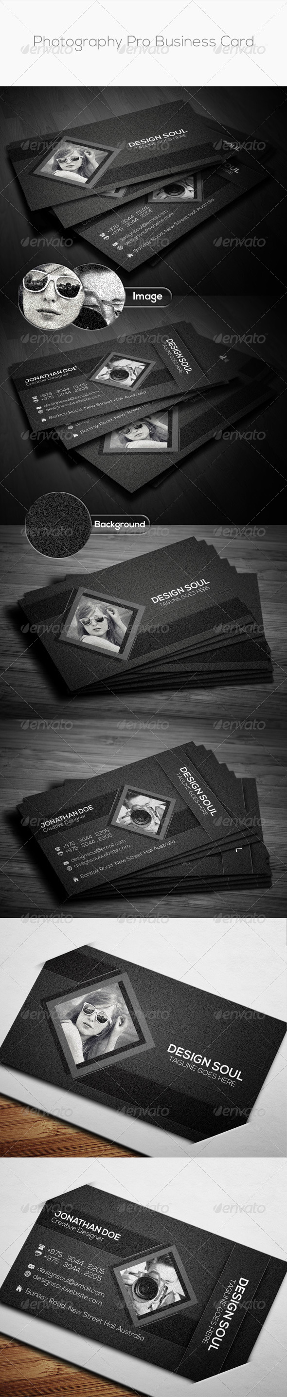 Photography Pro Business Card (Industry Specific)