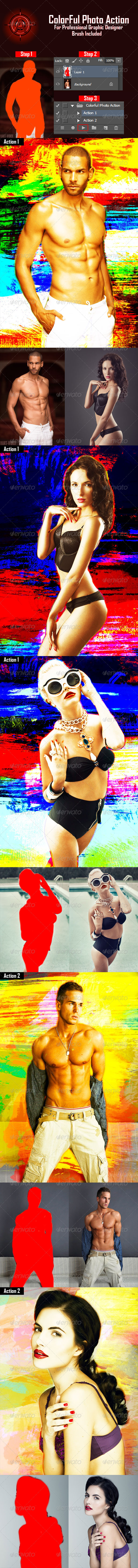 GraphicRiver Colorful Photo Action 8762902 GraphicRiver Colorful Photo Action 8762902