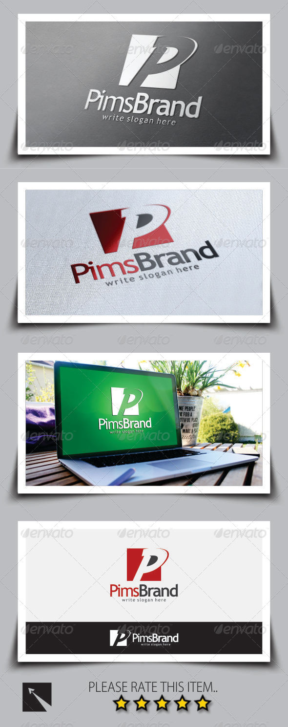 GraphicRiver Letter P Logo Template 8763136 GraphicRiver Letter P Logo Template 8763136