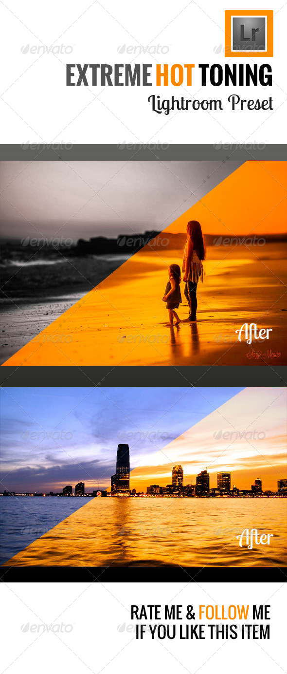 GraphicRiver Extreme Hot Toning Lightroom Preset 8763147 GraphicRiver Extreme Hot Toning Lightroom Preset 8763147